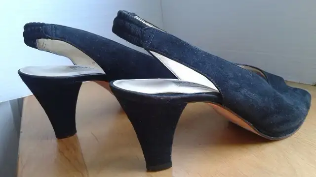 Black Suede Enzo Angiolini high heel62863271356289121