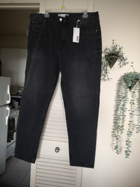 Black mom jeans, size 15. Refuge denim brand