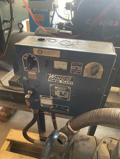 5kw 240v 1ph winco. Works good replaced with bigger unit. Has built in transfer switch. $250