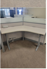 Teknion  Sit Stand Desks Like New -  15 available
