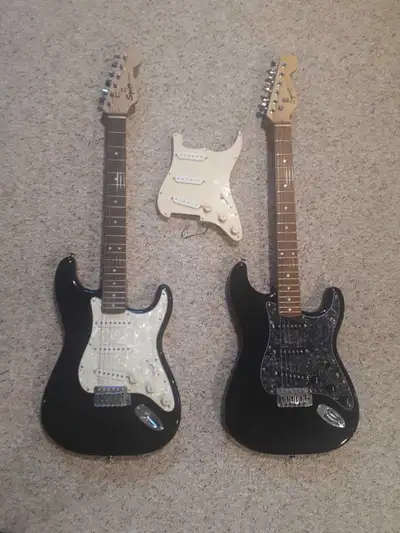 $225 Each... Cash.. no Trades.. ( Discounts if you buy an amp.. ) two SE Squiers from the Strat Pack...