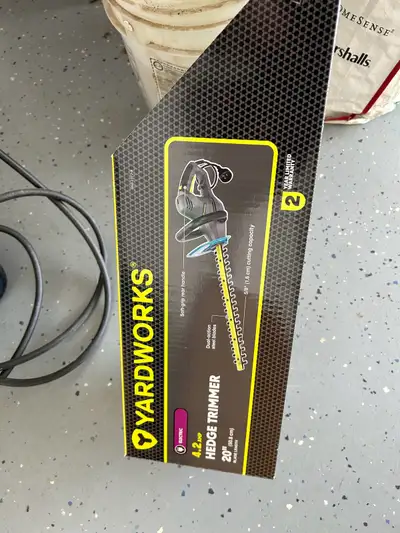 Brand New Yard Works Hedge Trimmer , View more