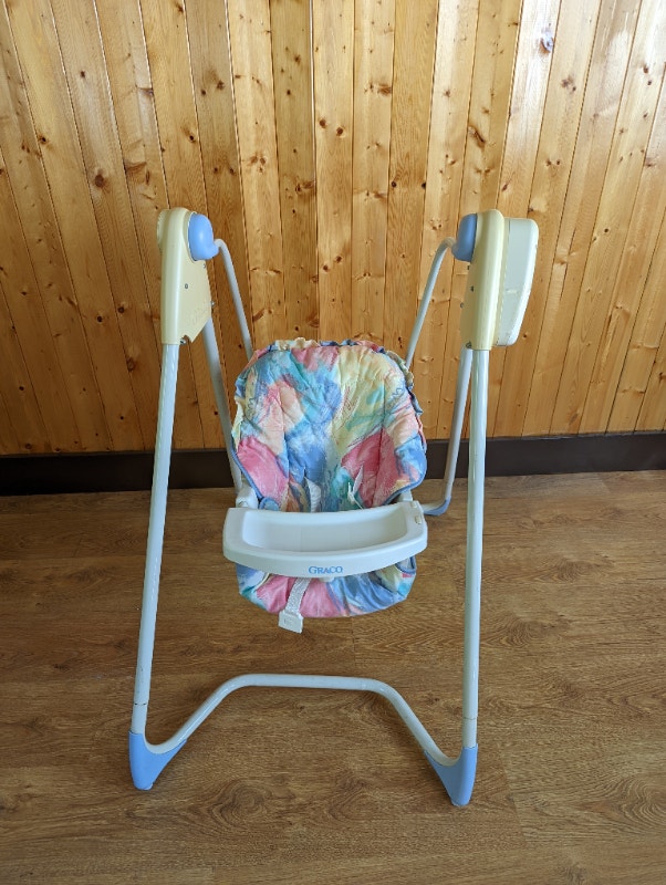 Graco motorized baby rocker for sale Playpens, Swings & Saucers