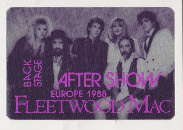 Stevie Nicks Fleetwood Mac Assorted Concert Passes NEW64744751316995124