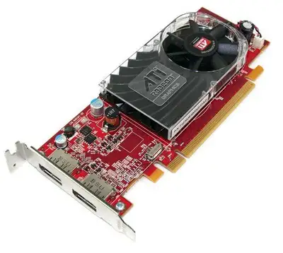 NEW ATI Radeon HD3470 256MB PCI-E Low Profile Dual Screen Graphics Card C120D 023NVR Brand: ATI Dell...
