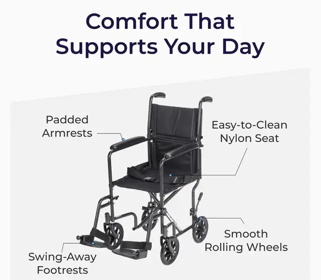 Transport Wheelchair