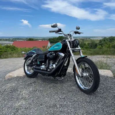Custom painted Dyna with lots of extras! Financing available. 2009 Dyna Lowrider with only 23600kms,...