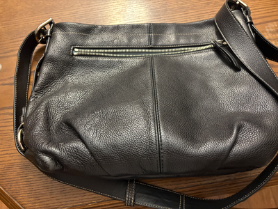 Genuine Coach Leather Crossbody Bag, View more