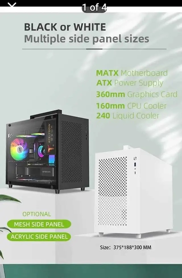 S9 ITX/MATX Case in Desktop Computers in City of Toronto - Image 3