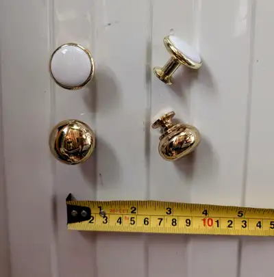 Brass knobs, View more
