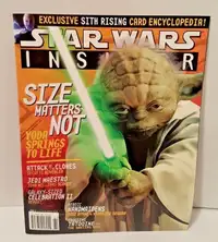 Star Wars Insider Issue #61 Sept/Oct 2002 YODA SPRINGS TO LIFE.