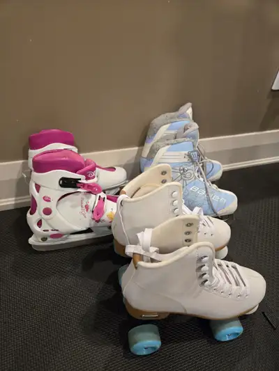 Skates and roller blades, women sizes 7, 8  and child j12-2, View more