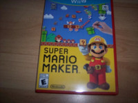 Jeu Super Mario Maker pour Wii U, excellent état