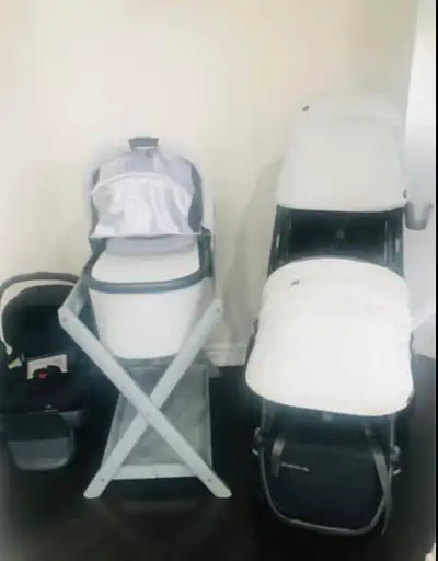 New Uppababy vista v2 double stroller +bassinet+mesa v2 car seat, View more