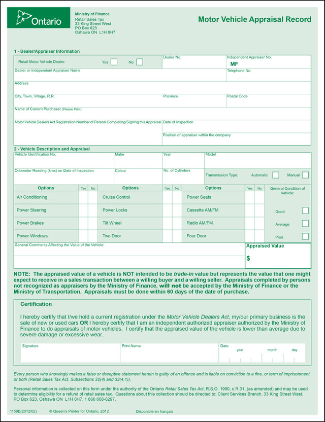 InstantCarAppraisal.com $49 | Service Ontario (MTO) / Insurance in Other in St. Catharines - Image 2