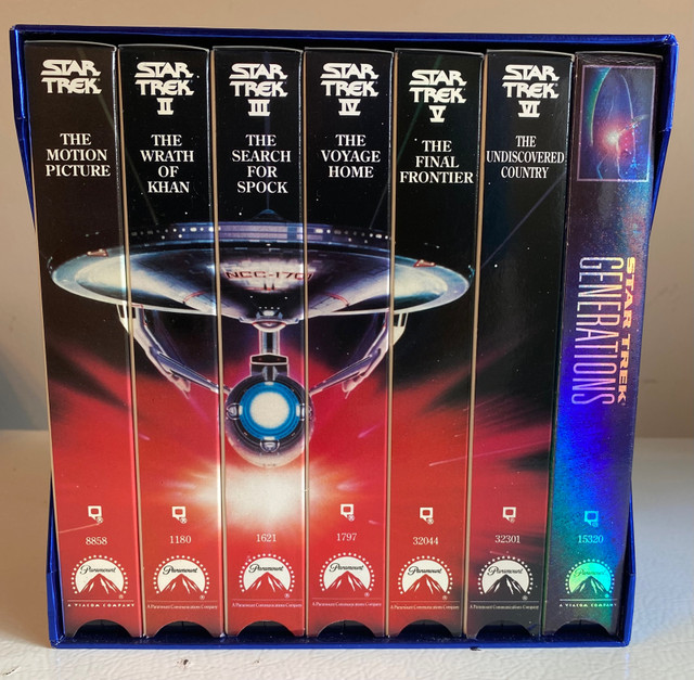 1996 Star Trek VHS 7 tape Collectors Edition in CDs, DVDs & Blu-ray in Guelph - Image 2