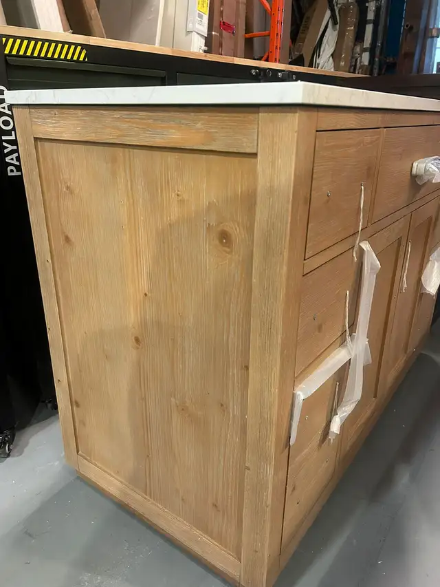 BRAND NEW 48” W Bath Vanity  with White Engineered Stone Top in Cabinets & Countertops in Oakville / Halton Region - Image 8