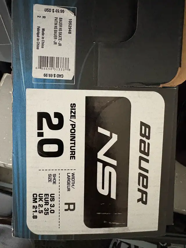 Bauer NS skates in Skates & Blades in Markham / York Region - Image 4