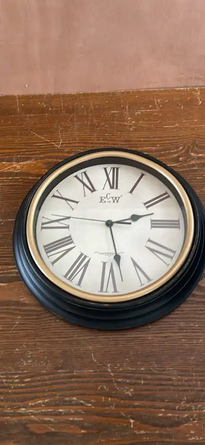 ECW Wall Clock, View more