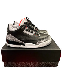Air Jordan 3 “Black Cement” size 9.5 