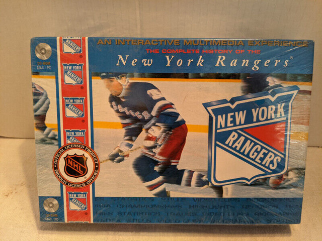 Histoire complète des Rangers de New York sur CD ROM dans Art et objets de collection  à Ville de Montréal