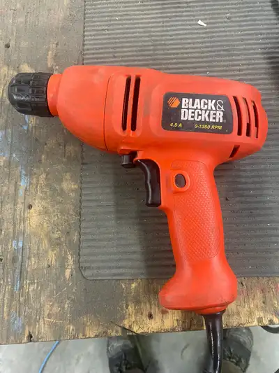 Black and decker 4.5 amp drill hotsell