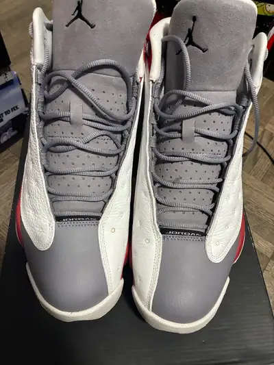 Jordan 13 Grey Toe Size 12, View more