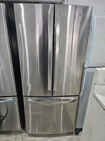 LG 30" Stainless Steel French Door Fridge Refrigerator Freezer , View more