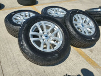 04. 18" Chevy Silverado Tahoe 2024 OEM Rims and All Season Tires