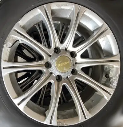 I am selling a set of four RS-SW BMW replica wheels. These wheels will fit a BMW, Pontiac G8, and ot...
