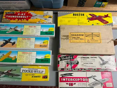 Model Airplane Kits and engines, View more