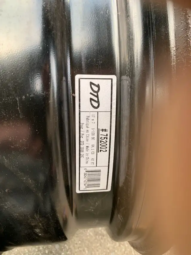 17 “ steel rims for Honda ridge line also fits pilot@odyssey in Tires & Rims in Barrie - Image 3