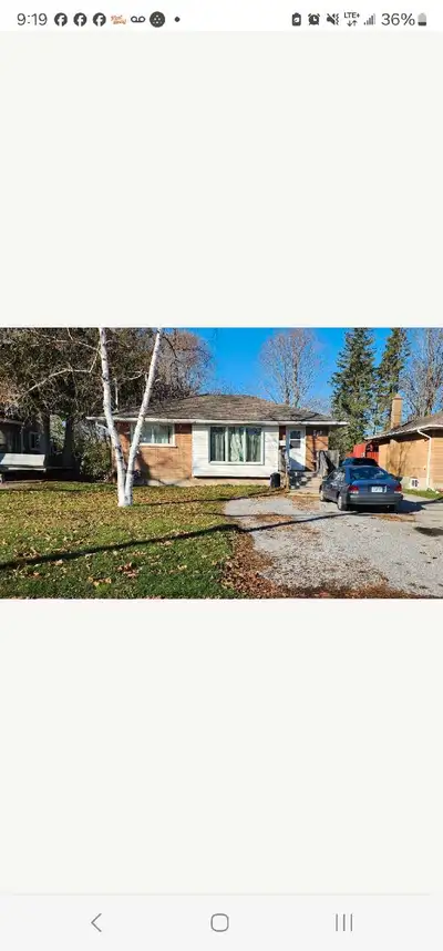 1 bedroom (main floor unit)