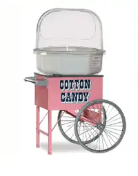Cotton Candy Cart and Dome