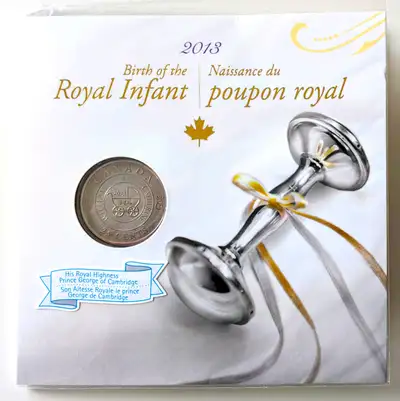 [2013] Birth of the Royal Infant Special 25-Cent Coin, View more