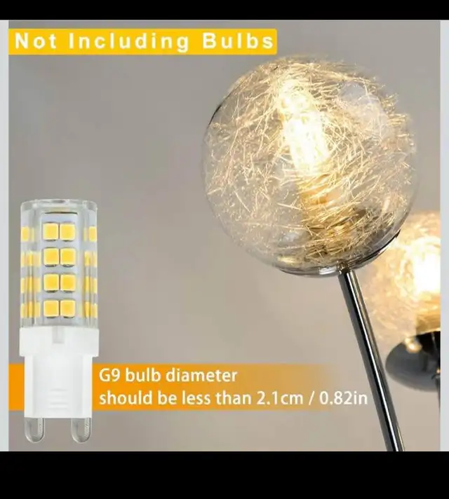 Modern Globe LED Floor Lamps for Living Room-DLLT Standing Lamps in Indoor Lighting & Fans in Hamilton - Image 7