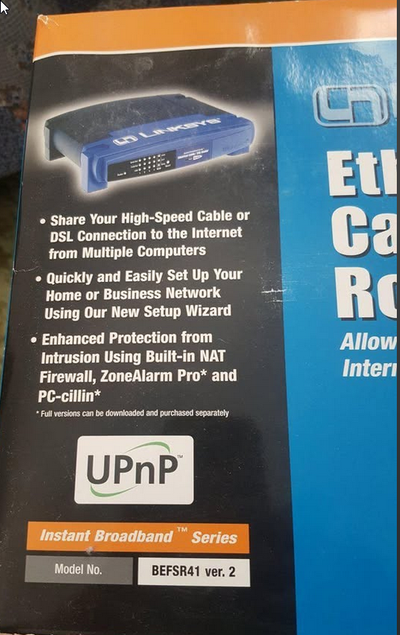 etherfast   cable/router  4 port, View more