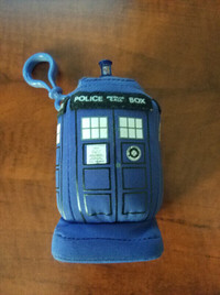 Doctor Who Mini Tardis Plushie Clip-on