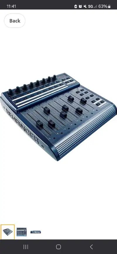 bcf 2000 behringer controller, View more