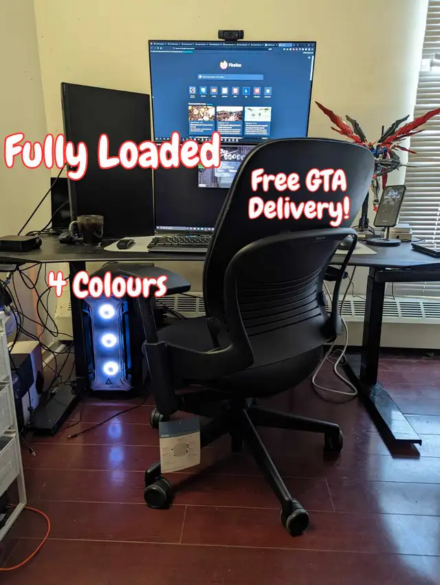 Steelcase Leap v2 - Free GTA Delivery Fully Loaded ~ 4 Colors ~628632626242591229