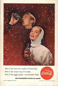 Vintage 1956 Coca-Cola Advertisement