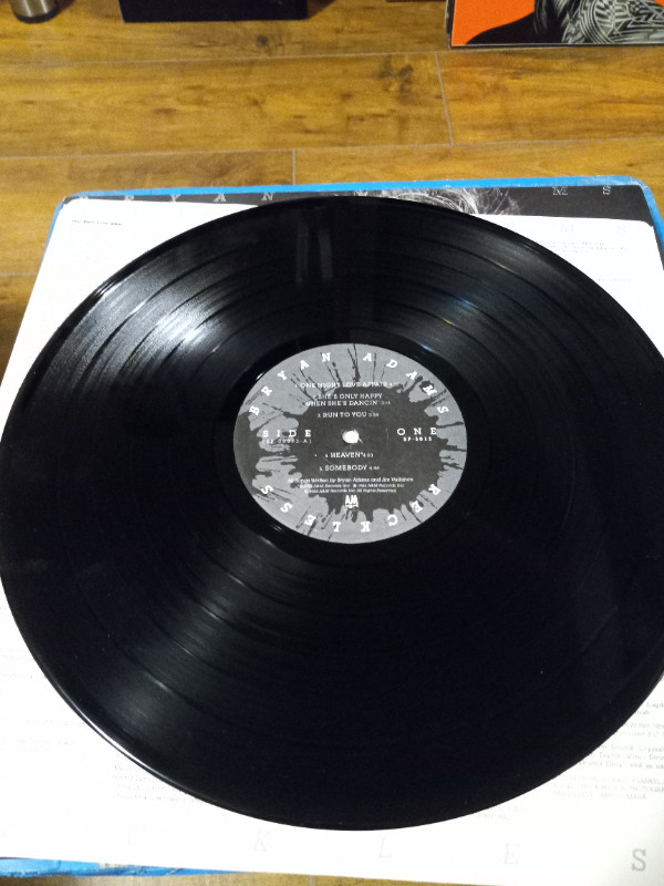 Vinyl Record/LP Bryan Adams RECKLESS Original 1984 Release in CDs, DVDs & Blu-ray in Trenton - Image 3