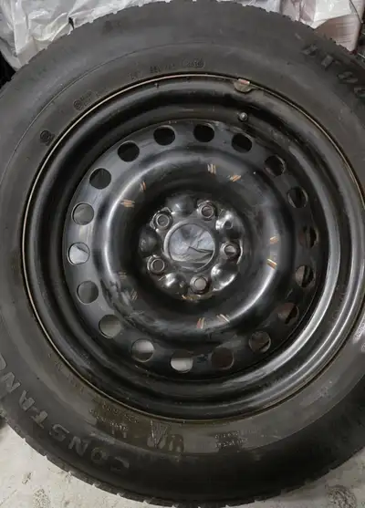 4 Winter Tires on Rims for sale Tires are 50% Size 225 65 R17 (Used for Toyota C-HR) Rims are in goo...