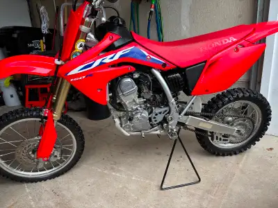 Selling 2023, Honda CRF 150R. Never raced only trail ridden. Oil changed regularly. No hour meter.