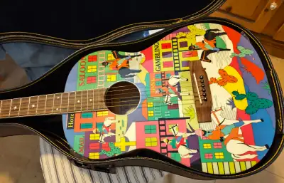 "Cowboy" Guitar Folk Songwriter Vintage Acoustic, View more