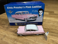 Elvis Presley’s 1955 Franklin Mint Pink Cadillac Fleetwood 1/24