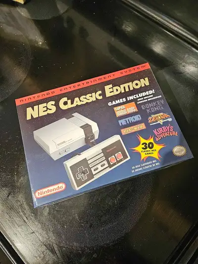 Repro System NES Classic Brand New in Box Comes with 30 games installed on console. contents include...