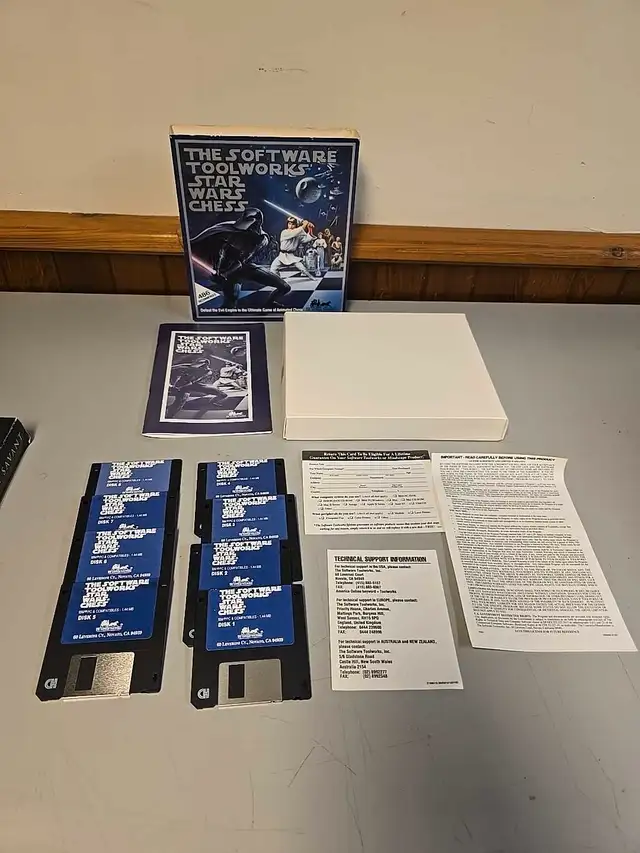 Star Wars Chess big box PC Video Game The Software Toolworks 486 in PC Games in St. Catharines - Image 5