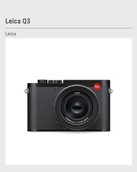 Brand New- Leica Q3 camera 