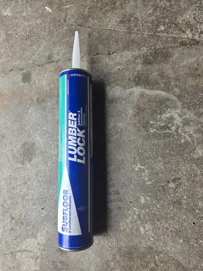 I have a 10 tubes of Lumber Lock Subfloor and Construction Adhesive. Each tube is 825 ml and is desi...